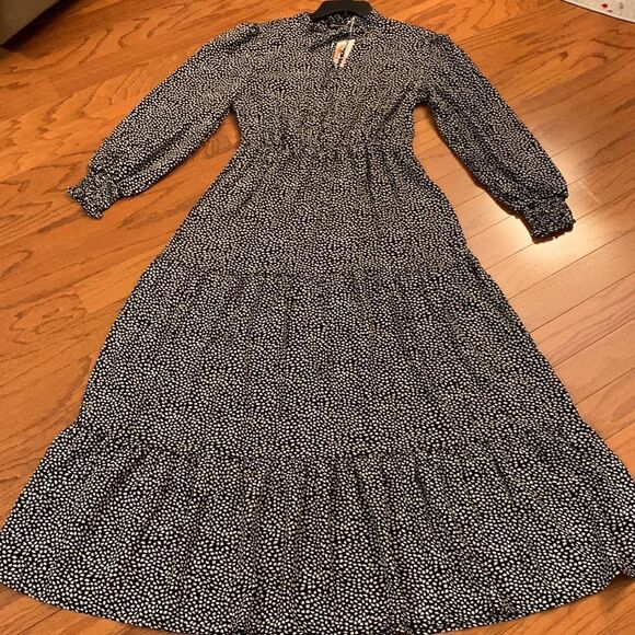 Pretty Garden Size Large Quaker dress NWT classy & elegant - Picture 1 of 11